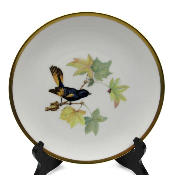 Hutschenreuther AUDUBON Bird Decorative PLATES Set of 4 Bavaria Germany 8 Inches - Picture 7 of 11